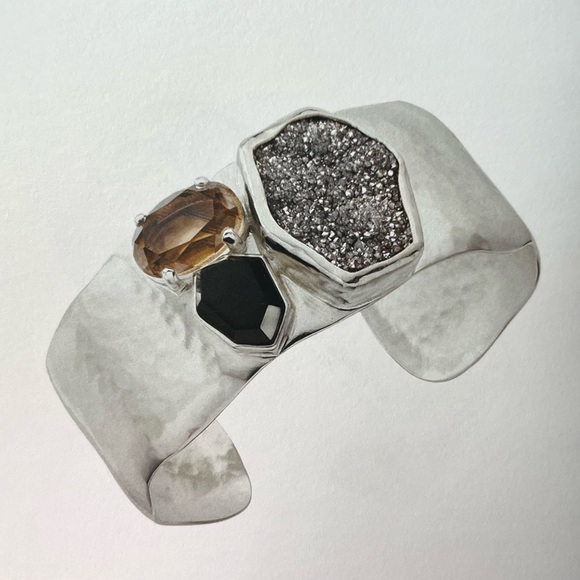 Silpada Crystal Cave Cuff - Picture 1 of 9